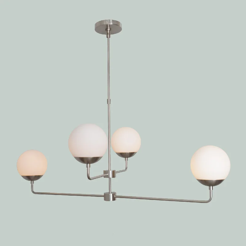 Industrial Iron Chandeliers for Loft - Inspired SpacesFour Glass Globe Shade Light Brass Sputnik Chandelier Industrial Iron Chandeliers for Loft - Inspired SpacesFour Glass Globe Shade Light Brass Sputnik Chandelier