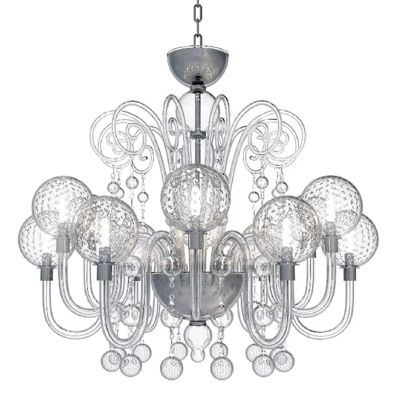 French Country Chandeliers with a Romantic AuraGalileo 12 Light Chandelier | Piumati