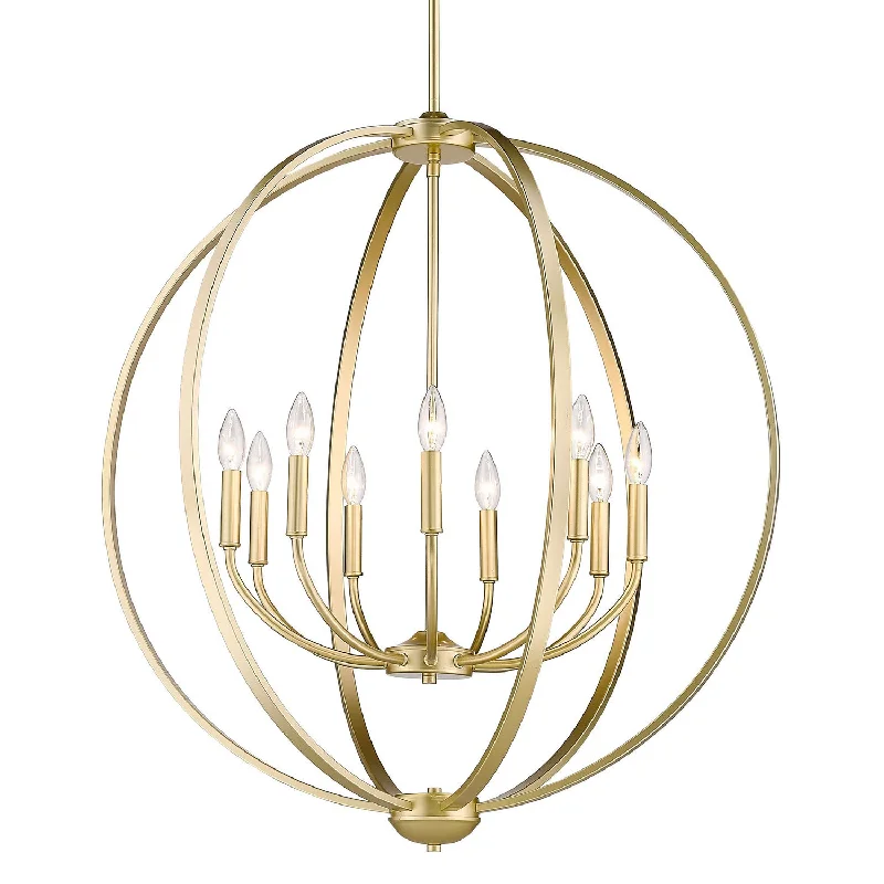 Chandeliers for High Ceilings to Fill Vertical SpaceColson OG Chandelier