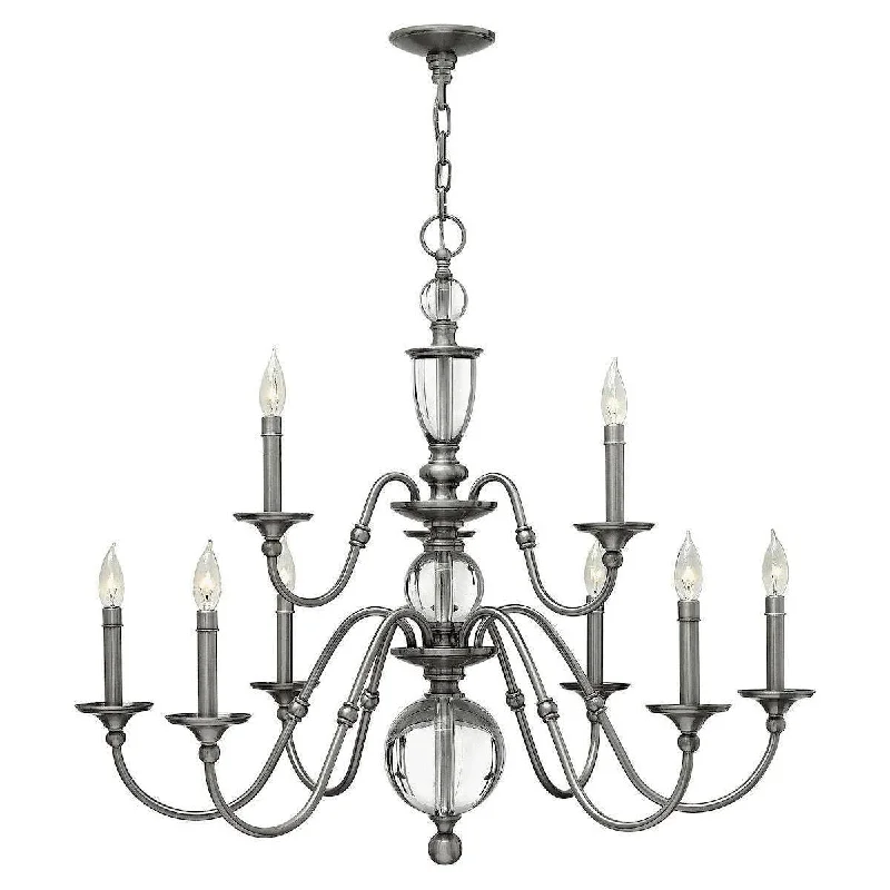 Chandeliers with Pendant Lights for a Stylish LookEleanor Chandelier