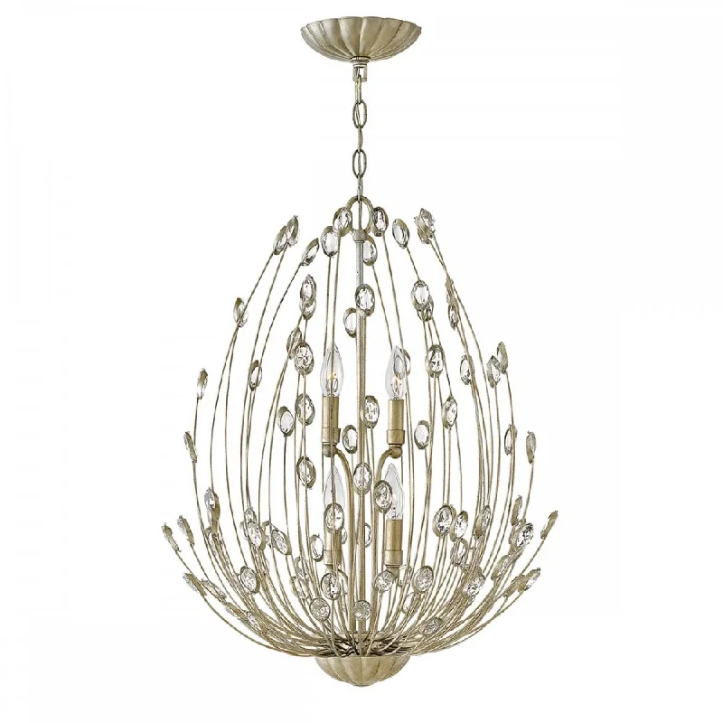 Chandeliers for High Ceilings to Fill Vertical SpaceHinkley Lighting HK/TULAH4 Tulah 4 Light Two Tier Chandelier Chandeliers for High Ceilings to Fill Vertical SpaceHinkley Lighting HK/TULAH4 Tulah 4 Light Two Tier Chandelier