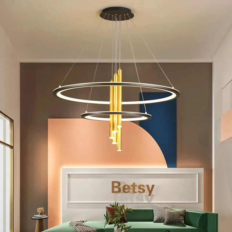 Incandescent Chandeliers for a Warm and Traditional GlowHogar Ring Chandelier
