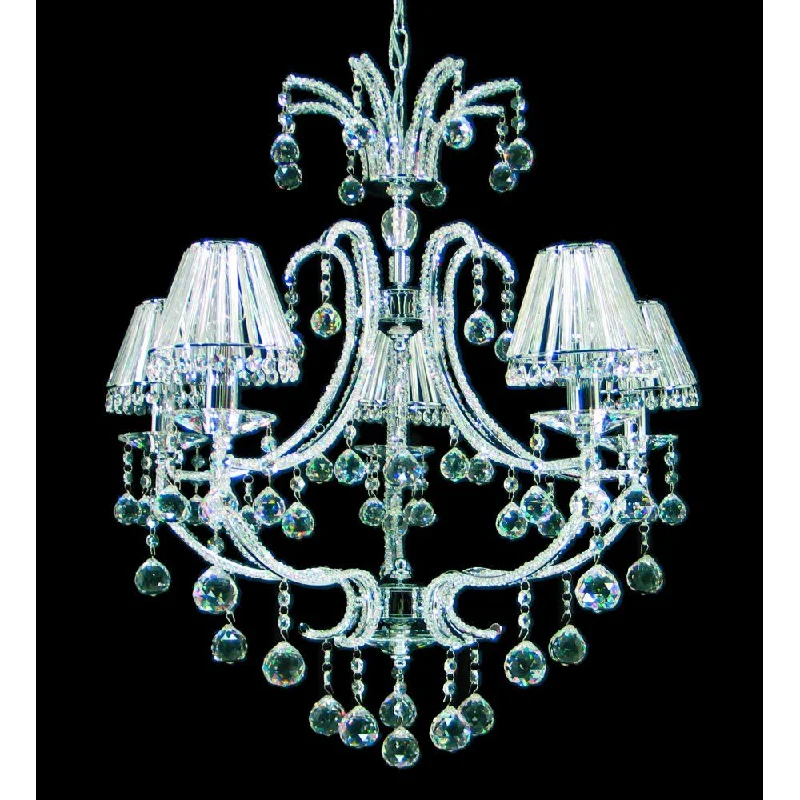 Rustic Wood Chandeliers for Country - Style HousesImpex CF06691/05/CH Perpignan Lead Crystal Beaded Rustic Wood Chandeliers for Country - Style HousesImpex CF06691/05/CH Perpignan Lead Crystal Beaded