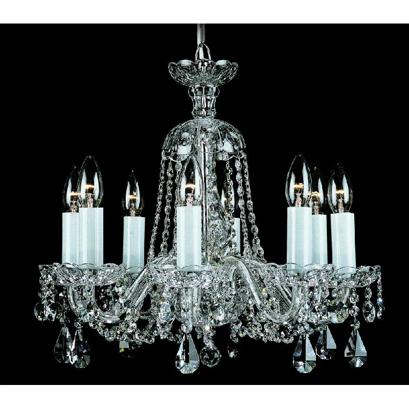Chandeliers for Dining Rooms to Set the Mood for MealsImpex CB125936/00/08 Bela Lead Crystal Chandelier Chandeliers for Dining Rooms to Set the Mood for MealsImpex CB125936/00/08 Bela Lead Crystal Chandelier