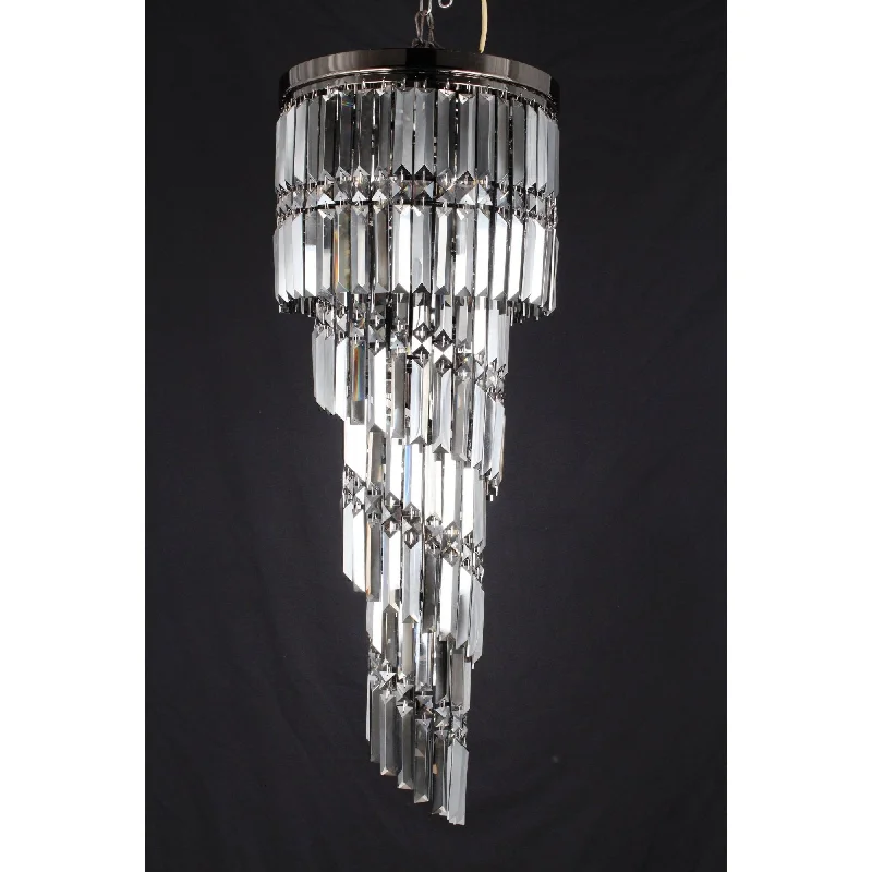 Chandeliers with Candle - Style Bulbs for a Classic AestheticImpex CF112024/09/GM Toronto 9 Light Crystal Chandelier Gunmetal Chandeliers with Candle - Style Bulbs for a Classic AestheticImpex CF112024/09/GM Toronto 9 Light Crystal Chandelier Gunmetal