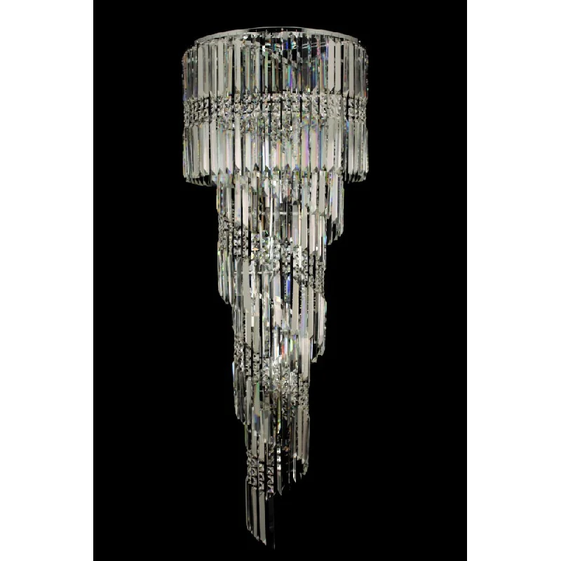 Chandeliers with Venetian Glass for a Luxurious LookImpex CF112024/14/CLR/CH Toronto Crystal Chrome Chandeliers with Venetian Glass for a Luxurious LookImpex CF112024/14/CLR/CH Toronto Crystal Chrome