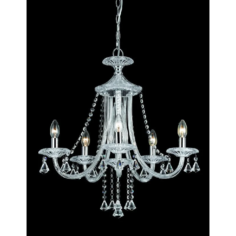 Chandeliers with Adjustable Height for Custom InstallationImpex CF112151/05/CH Calgary Chrome Crystal Chandeliers with Adjustable Height for Custom InstallationImpex CF112151/05/CH Calgary Chrome Crystal