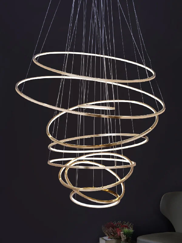 Chandeliers with Metal Frames in Copper FinishJohen Chandelier