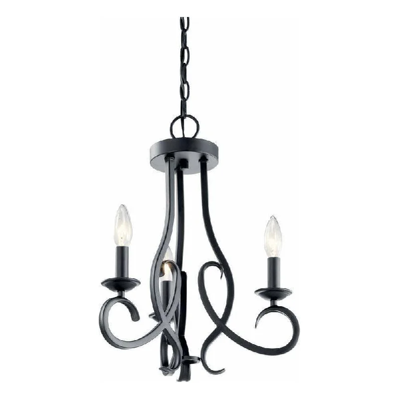 Industrial Iron Chandeliers for Loft - Inspired SpacesKichler Ania Chandelier Semi Flush 3Lt Industrial Iron Chandeliers for Loft - Inspired SpacesKichler Ania Chandelier Semi Flush 3Lt