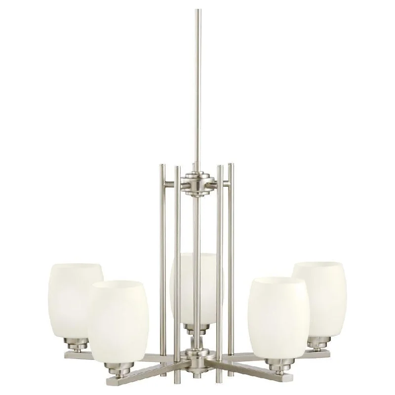 Oversized Chandeliers as a Statement Piece in Living RoomsKichler Eileen Chandelier 5Lt LED Oversized Chandeliers as a Statement Piece in Living RoomsKichler Eileen Chandelier 5Lt LED