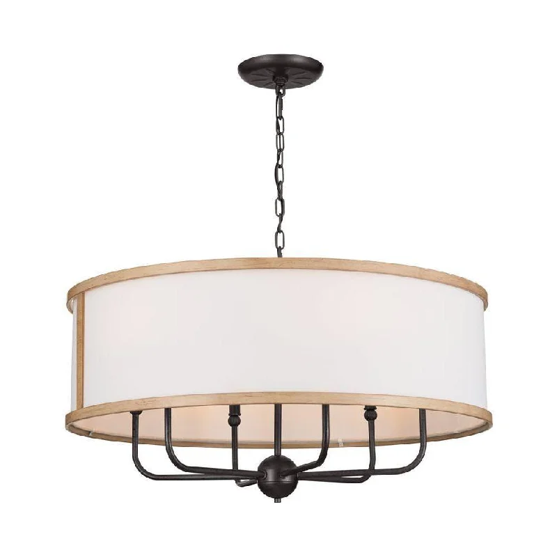 Minimalist Chandeliers for Sleek and Simple InteriorsKichler Heddle Chandelier 6Lt