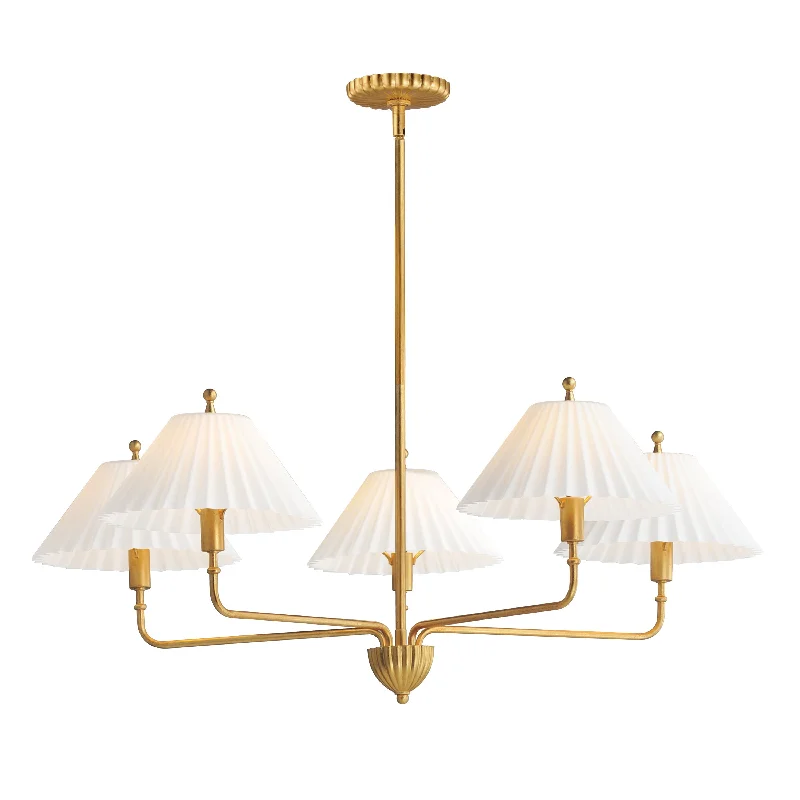 Chandeliers with Venetian Glass for a Luxurious LookKismet 5-Light Chandelier