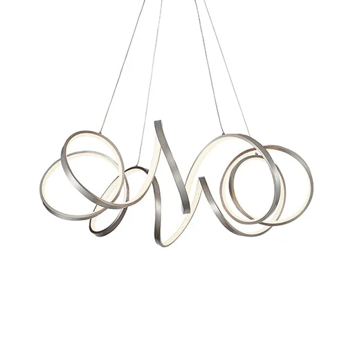 Chandeliers with Adjustable Height for Custom InstallationKuzco Synergy Ch93834-as Chandelier Light - Antique Brass|Antique Silver|Black Chandeliers with Adjustable Height for Custom InstallationKuzco Synergy Ch93834-as Chandelier Light - Antique Brass|Antique Silver|Black