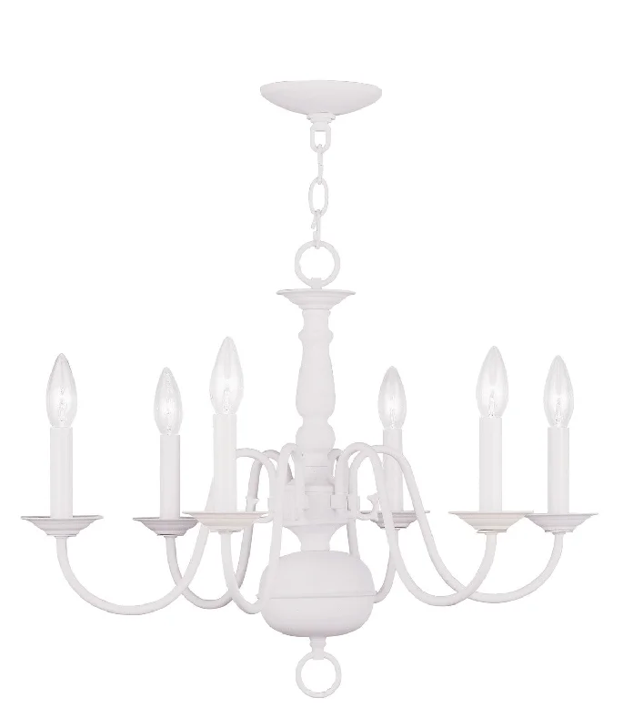 Mid - Century Modern Chandeliers for Vintage AppealLivex Williamsburgh 5006-03 Chandelier Light - White Mid - Century Modern Chandeliers for Vintage AppealLivex Williamsburgh 5006-03 Chandelier Light - White
