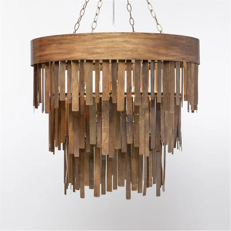 Chandeliers for Dining Rooms to Set the Mood for MealsMade Goods Douglas Metal Strips Chandelier Chandeliers for Dining Rooms to Set the Mood for MealsMade Goods Douglas Metal Strips Chandelier