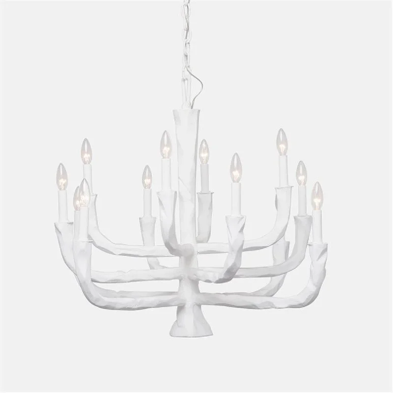 Mid - Century Modern Chandeliers for Vintage AppealMade Goods Fawn Concrete Branches Chandelier Mid - Century Modern Chandeliers for Vintage AppealMade Goods Fawn Concrete Branches Chandelier