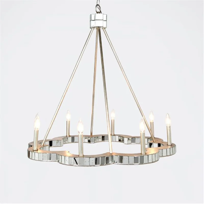Chandeliers with Dimmable Lights for Ambiance ControlMade Goods Fiona Mirrored Flower Circle Chandelier Chandeliers with Dimmable Lights for Ambiance ControlMade Goods Fiona Mirrored Flower Circle Chandelier