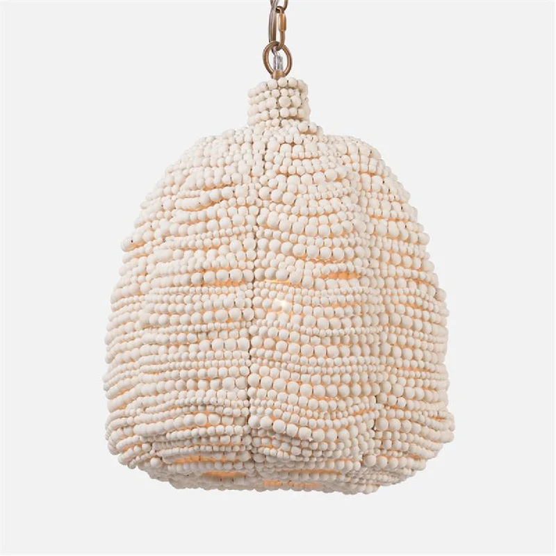 Chandeliers with Adjustable Height for Custom InstallationMade Goods Giselle Organic Wood Beads Chandelier Chandeliers with Adjustable Height for Custom InstallationMade Goods Giselle Organic Wood Beads Chandelier