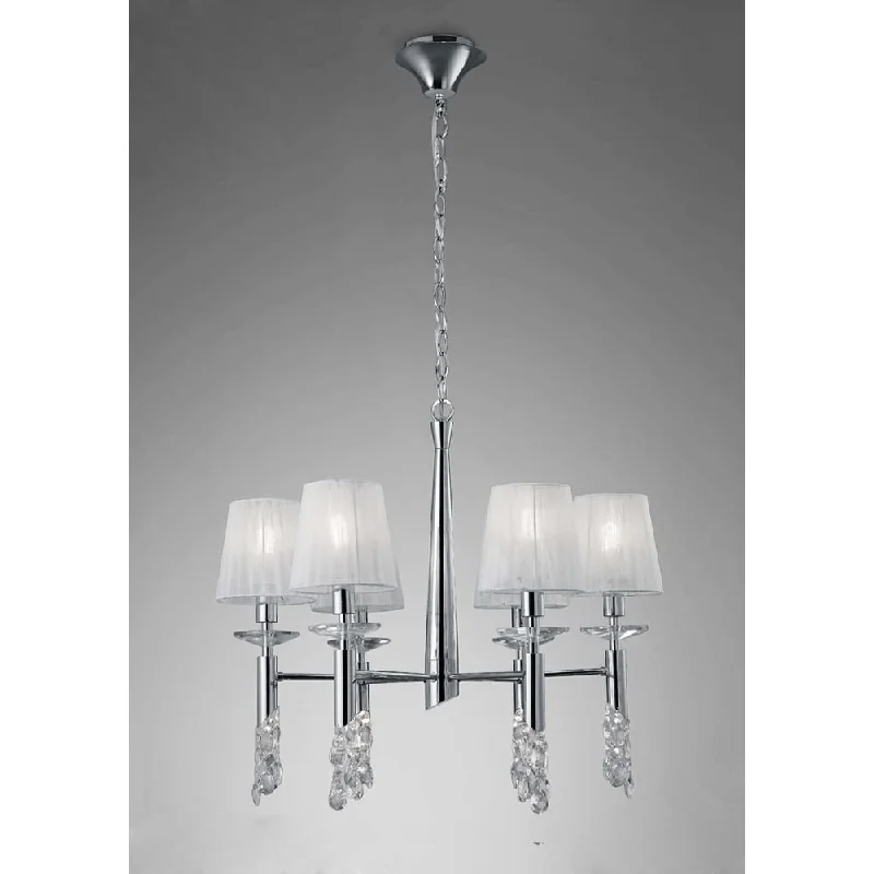 Chandeliers with Metal Frames in Copper FinishMantra M3851 Tiffany Pendant Light Polished Chrome Chandeliers with Metal Frames in Copper FinishMantra M3851 Tiffany Pendant Light Polished Chrome