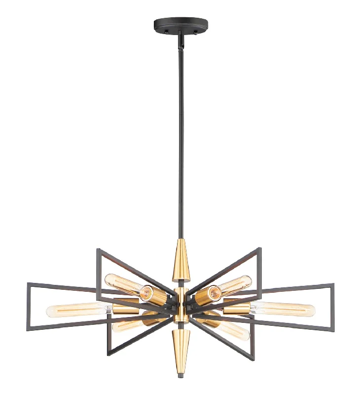 Chandeliers for Dining Rooms to Set the Mood for MealsMaxim Wings 11656BKSBR Chandelier Light - Black / Satin Brass Chandeliers for Dining Rooms to Set the Mood for MealsMaxim Wings 11656BKSBR Chandelier Light - Black / Satin Brass