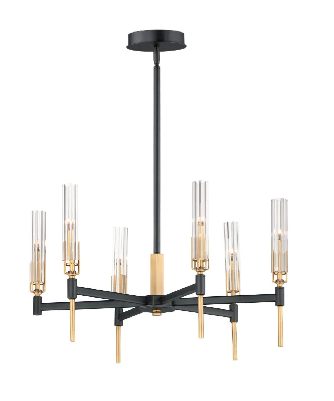 Minimalist Chandeliers for Sleek and Simple InteriorsMaxim Flambeau 16125CLBKAB Chandelier Light - Black / Antique Brass Minimalist Chandeliers for Sleek and Simple InteriorsMaxim Flambeau 16125CLBKAB Chandelier Light - Black / Antique Brass