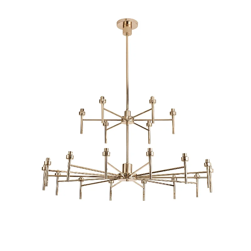 Oversized Chandeliers as a Statement Piece in Living RoomsNelson Lighting NL84809 Iona 20 Light Chandelier French Gold Oversized Chandeliers as a Statement Piece in Living RoomsNelson Lighting NL84809 Iona 20 Light Chandelier French Gold