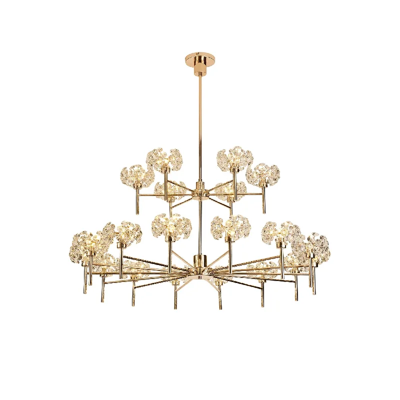Chandeliers with Adjustable Arms for Directional LightingNelson Lighting NLK09019 Paris 20 Light Chandelier French Gold Crystal Chandeliers with Adjustable Arms for Directional LightingNelson Lighting NLK09019 Paris 20 Light Chandelier French Gold Crystal