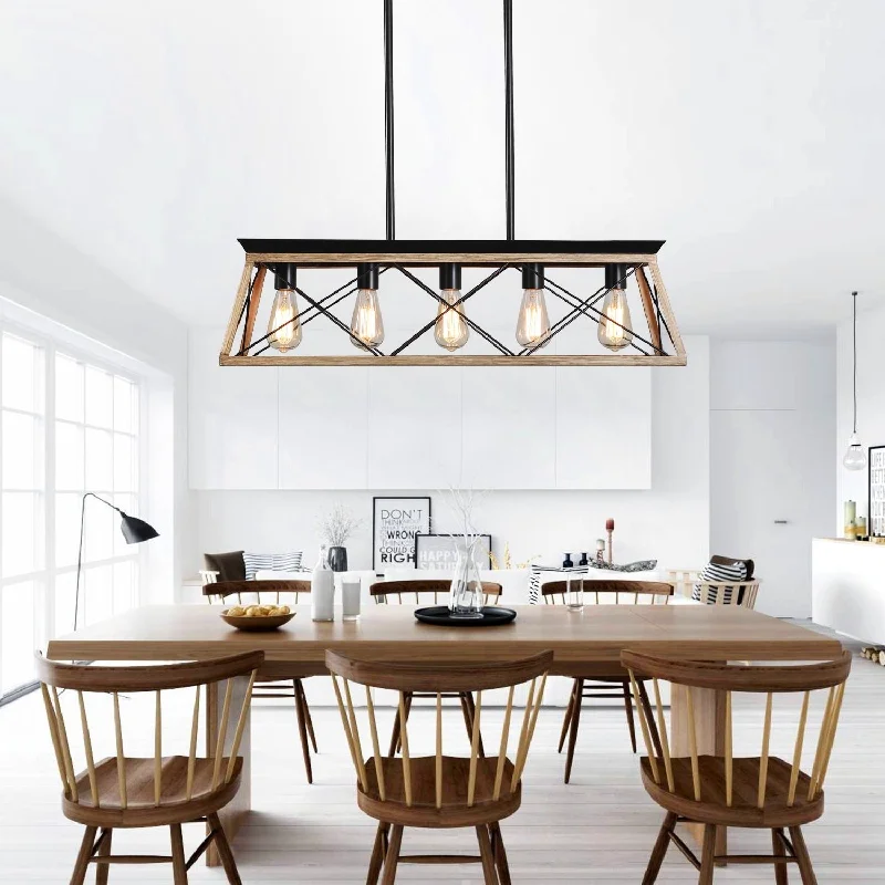 Modern Crystal Chandeliers for Contemporary HomesOaks Aura Farmhouse Chandeliers for Dining Room,Rustic Kitchen Island Light,5-Light Industrial Kitchen Island Pendant Light Modern Crystal Chandeliers for Contemporary HomesOaks Aura Farmhouse Chandeliers for Dining Room,Rustic Kitchen Island Light,5-Light Industrial Kitchen Island Pendant Light