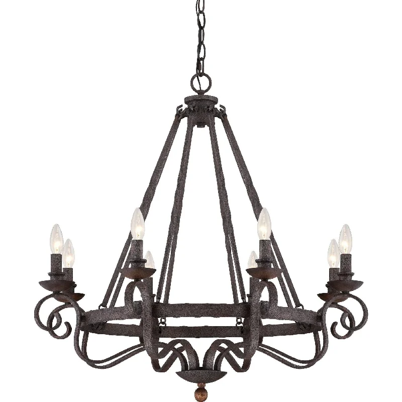 Chandeliers with Multiple Lights for Maximum IlluminationNoble Chandelier