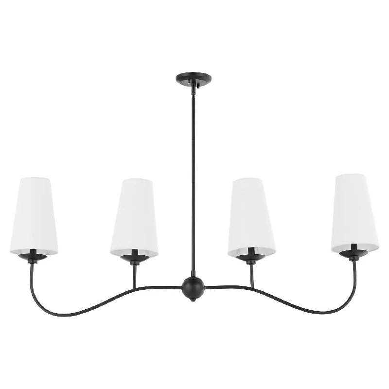 Bohemian - Style Beaded Chandeliers for Eclectic DecorQuorum Euphora 616-4-59 Pendant Light - Matte Black Bohemian - Style Beaded Chandeliers for Eclectic DecorQuorum Euphora 616-4-59 Pendant Light - Matte Black