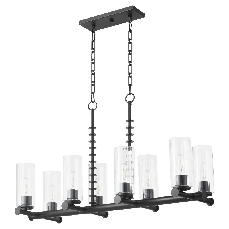 Ceiling - Mounted Chandeliers for Standard CeilingsQuorum Juniper by Tamara Day 651-8-59 Pendant Light - Matte Black Ceiling - Mounted Chandeliers for Standard CeilingsQuorum Juniper by Tamara Day 651-8-59 Pendant Light - Matte Black