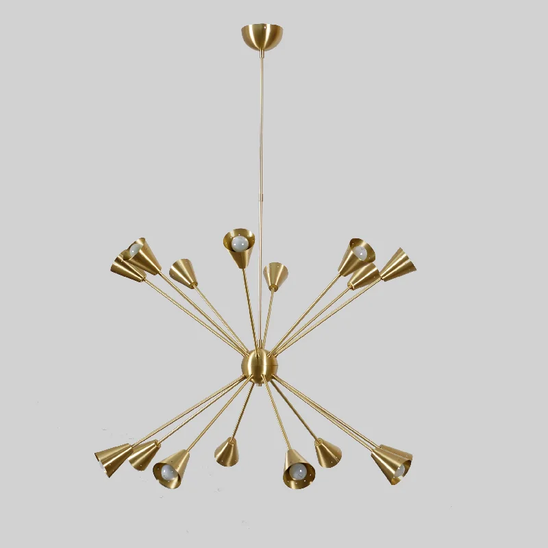 Chandeliers with Sputnik - Style Design for a Futuristic VibeSixteen Light Sputnik Chandelier Light Fixture Chandeliers with Sputnik - Style Design for a Futuristic VibeSixteen Light Sputnik Chandelier Light Fixture