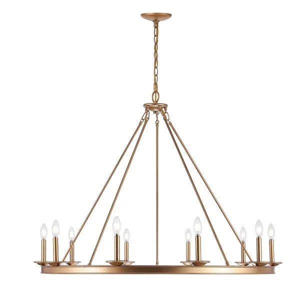 LED Chandeliers for Energy - Efficient LightingTELTA 10LT CHANDELIER