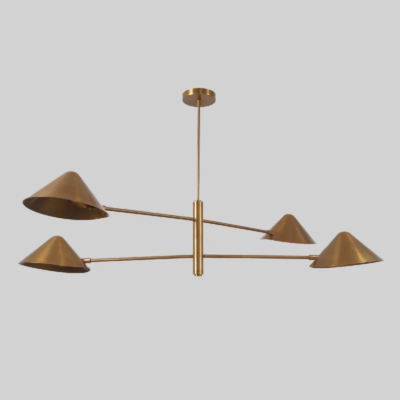 Chandeliers with Metal Frames in Bronze FinishTwo Tier Four Light Shade Sputnik Chandelier Light Fixture Chandeliers with Metal Frames in Bronze FinishTwo Tier Four Light Shade Sputnik Chandelier Light Fixture