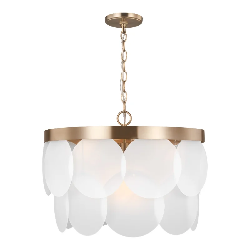 LED Chandeliers for Energy - Efficient LightingVisual Comfort Studio Mellita 5102506-848 Chandelier Light - Satin Brass LED Chandeliers for Energy - Efficient LightingVisual Comfort Studio Mellita 5102506-848 Chandelier Light - Satin Brass