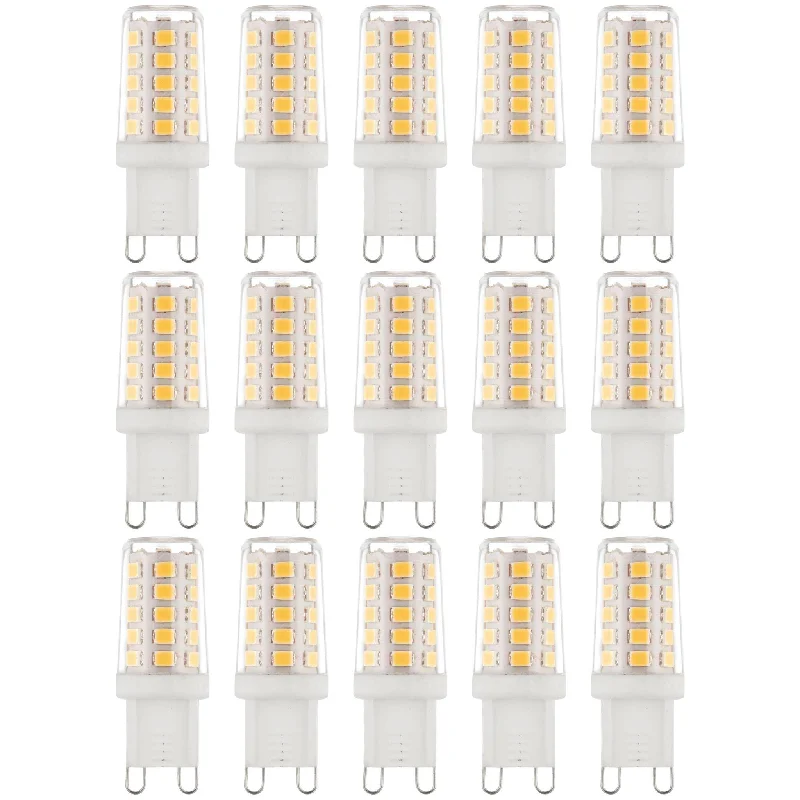 Bohemian Inspired Floor Lamp for Eclectic Home Decor15 x G9 LED Non-Dimmable Light Bulb 2.3W Warm White