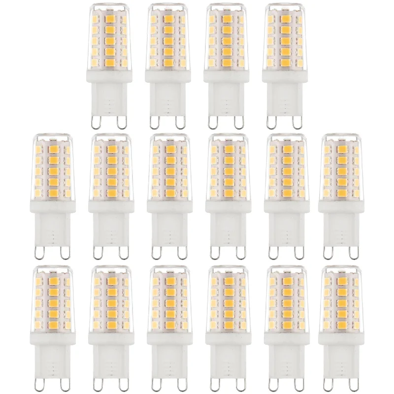 Modern Minimalist Floor Lamp for Contemporary Living Rooms16 x G9 LED Non-Dimmable Light Bulb 2.3W Warm White