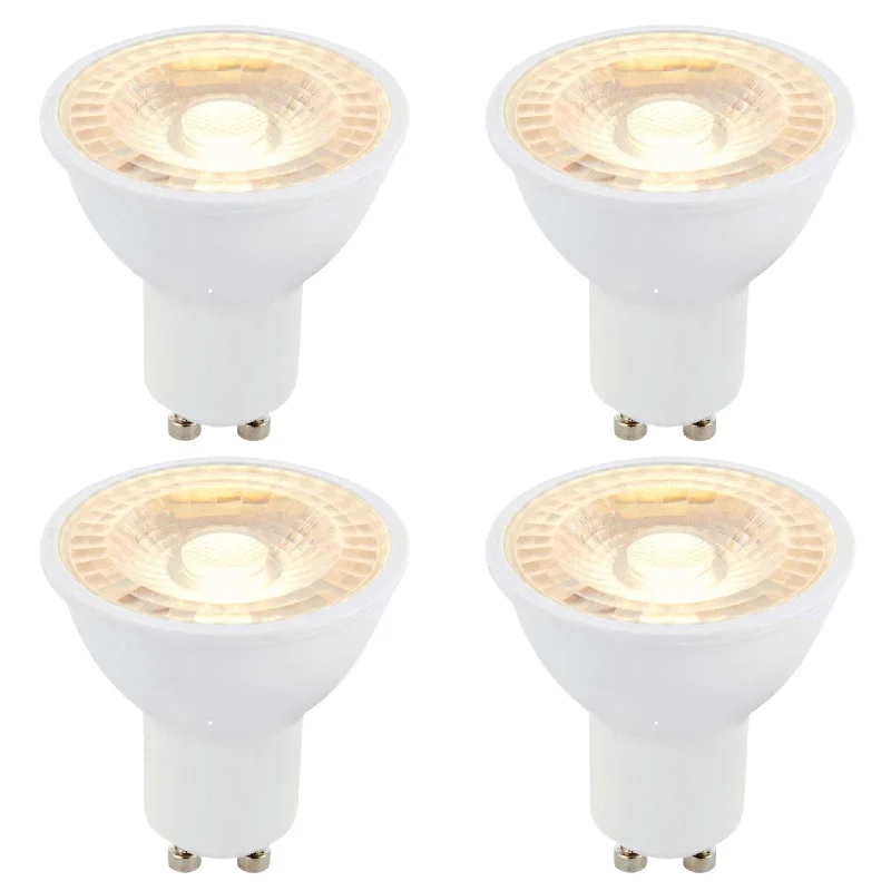 Smart Floor Lamp with Voice Control and Bluetooth Connectivity4 X GU10 LED 6W 38 Degree Warm White Bulb