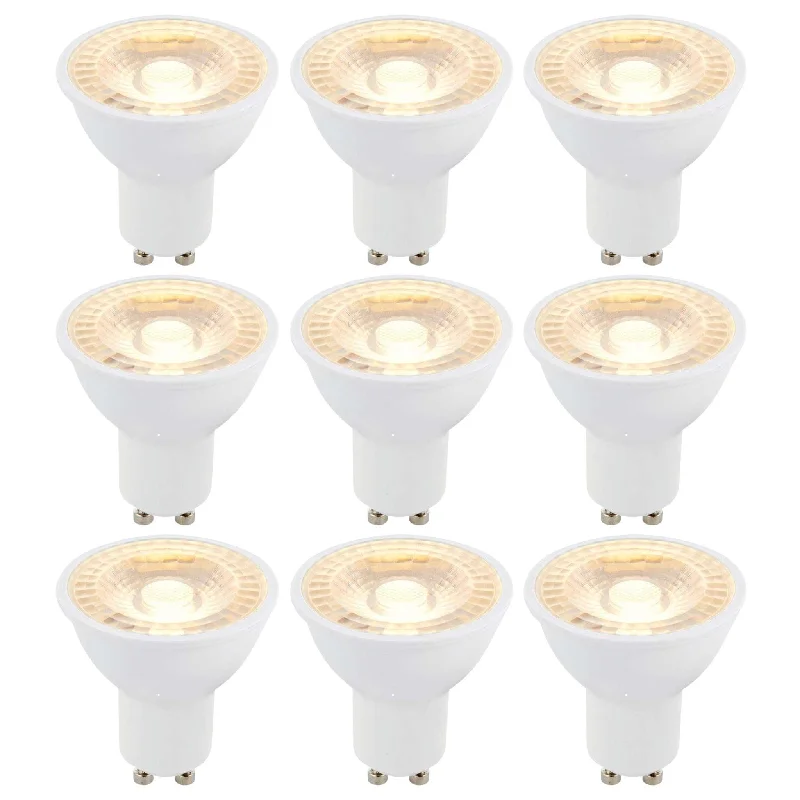 Dimmable Floor Lamp for Adjustable Lighting Ambiance9 X GU10 LED 6W 38 Degree Warm White Bulb