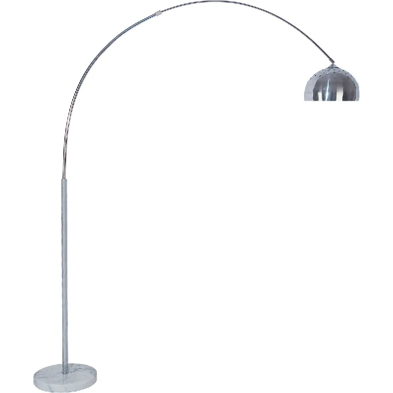Smart Floor Lamp with Voice Control and Bluetooth ConnectivityACME Lamp Floor Lamp in Brushed Silver Smart Floor Lamp with Voice Control and Bluetooth ConnectivityACME Lamp Floor Lamp in Brushed Silver