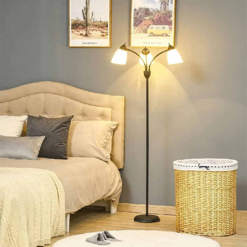 Rustic Farmhouse Style Floor Lamp for Cozy BedroomsArc Tree Floor Lamp Industrial Standing Lamp, Black - 1 Rustic Farmhouse Style Floor Lamp for Cozy BedroomsArc Tree Floor Lamp Industrial Standing Lamp, Black - 1