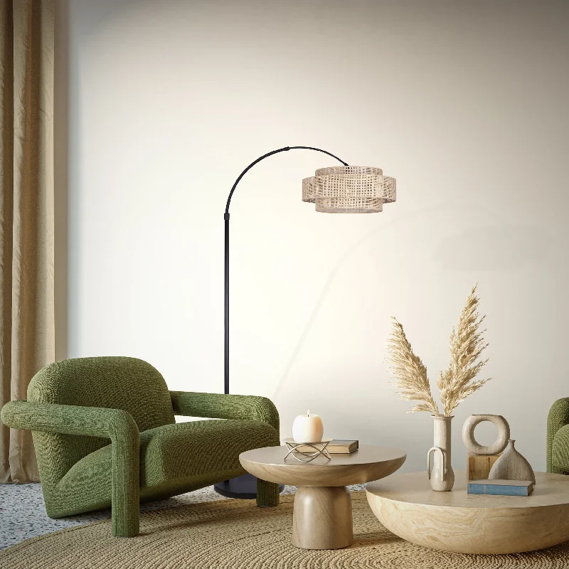 Victorian Style Floor Lamp for Traditional and Elegant InteriorsBELLAMY 82 in. Matte Black Floor Lamp with Natural Rattan Shade and 3 Way Switch Victorian Style Floor Lamp for Traditional and Elegant InteriorsBELLAMY 82 in. Matte Black Floor Lamp with Natural Rattan Shade and 3 Way Switch