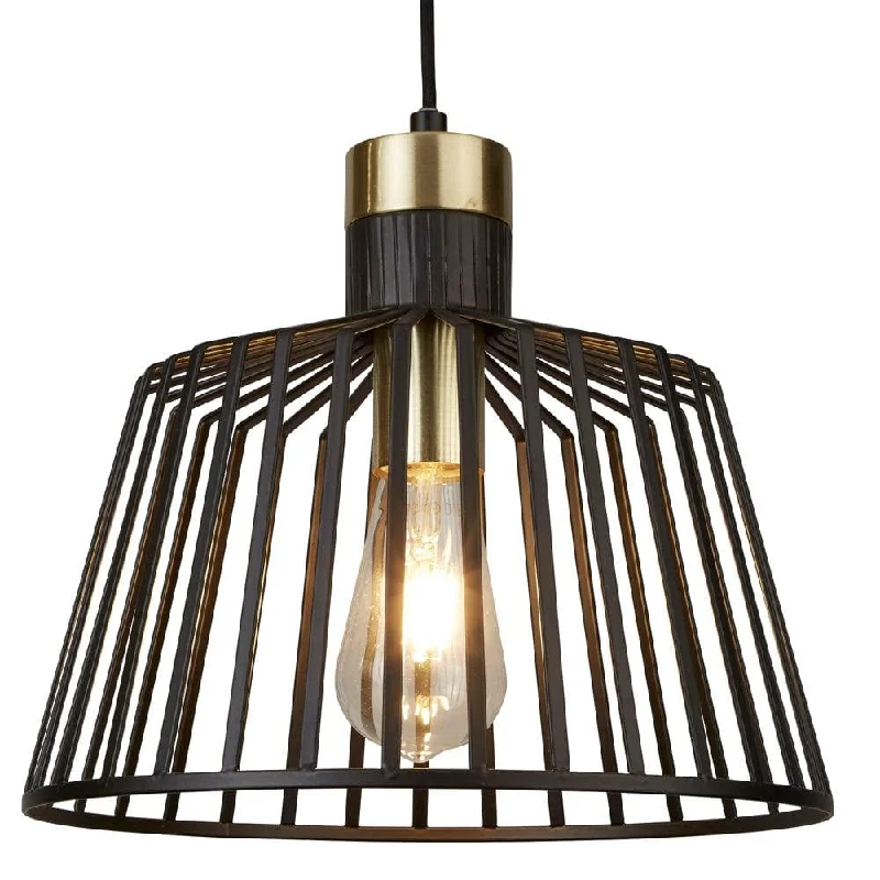 Adjustable Height Floor Lamp for Versatile Lighting NeedsBird Cage 1 Light Black & Gold Ceiling Pendant - 30cm Adjustable Height Floor Lamp for Versatile Lighting NeedsBird Cage 1 Light Black & Gold Ceiling Pendant - 30cm