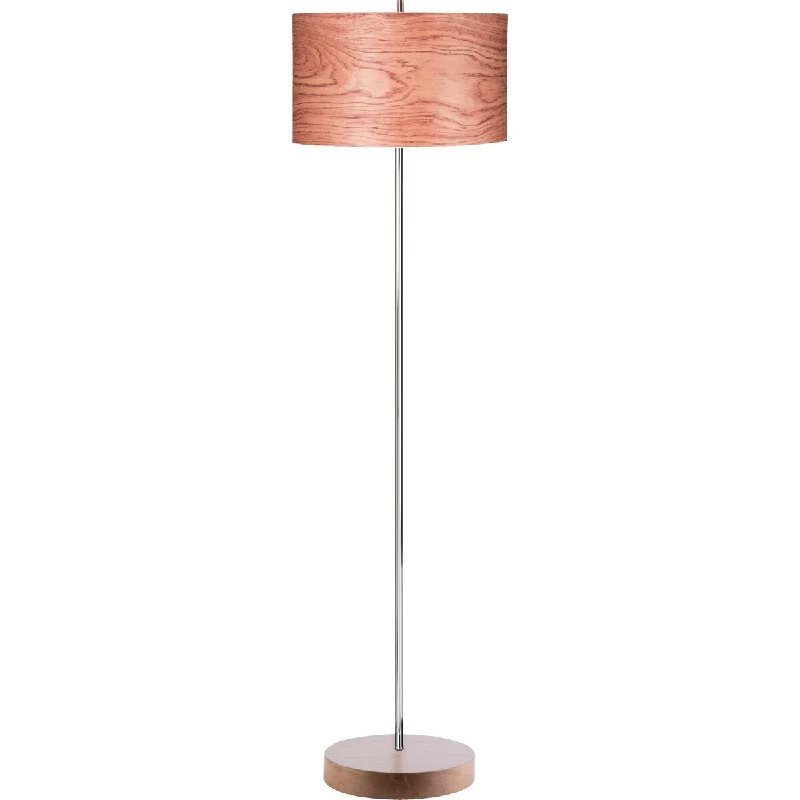 Fabric Floor Lamp with a Linen Shade for a Relaxed AestheticBryn Floor Lamp with Nickel Finish Bamboo Base Fabric Floor Lamp with a Linen Shade for a Relaxed AestheticBryn Floor Lamp with Nickel Finish Bamboo Base