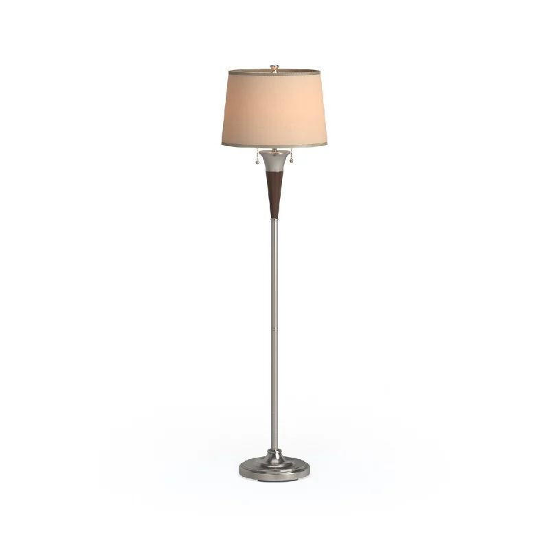 Industrial Style Floor Lamp with Exposed Bulbs for Loft ApartmentsCarson Carrington Aalborg Brushed Nickel Accent Floor Lamp Industrial Style Floor Lamp with Exposed Bulbs for Loft ApartmentsCarson Carrington Aalborg Brushed Nickel Accent Floor Lamp