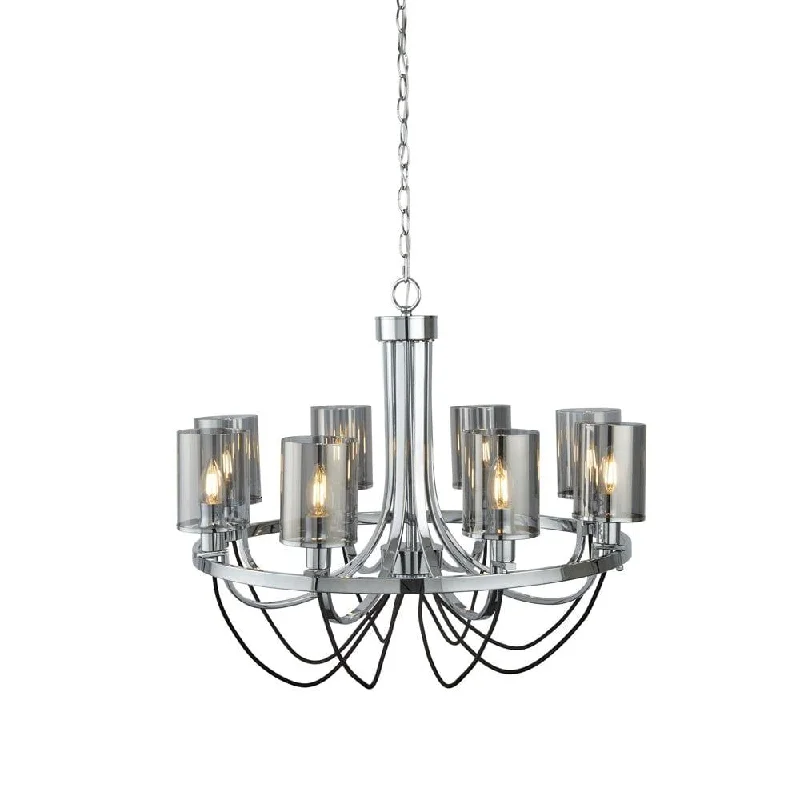 Wood Floor Lamp with Natural Grain for a Warm and Organic FeelCatalina 8 Light Chrome Pendant - Smoked Glass Shades Wood Floor Lamp with Natural Grain for a Warm and Organic FeelCatalina 8 Light Chrome Pendant - Smoked Glass Shades