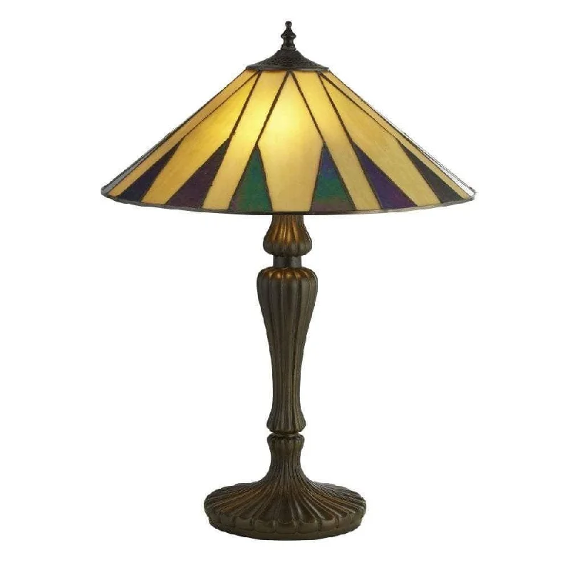 Victorian Style Floor Lamp for Traditional and Elegant InteriorsSearchlight Charleston Tiffany Lamp