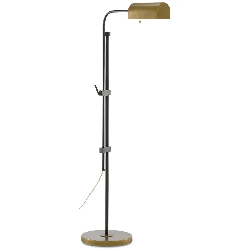 Fabric Floor Lamp with a Linen Shade for a Relaxed AestheticCurrey & Company Hearst Bronze Floor Lamp - 59.5"h x 26.75"w x 12"d Fabric Floor Lamp with a Linen Shade for a Relaxed AestheticCurrey & Company Hearst Bronze Floor Lamp - 59.5"h x 26.75"w x 12"d