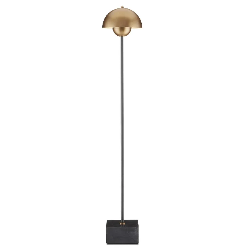 Rustic Farmhouse Style Floor Lamp for Cozy BedroomsCurrey & Company La Rue Brass Floor Lamp - 58"h x 10"dia. Rustic Farmhouse Style Floor Lamp for Cozy BedroomsCurrey & Company La Rue Brass Floor Lamp - 58"h x 10"dia.