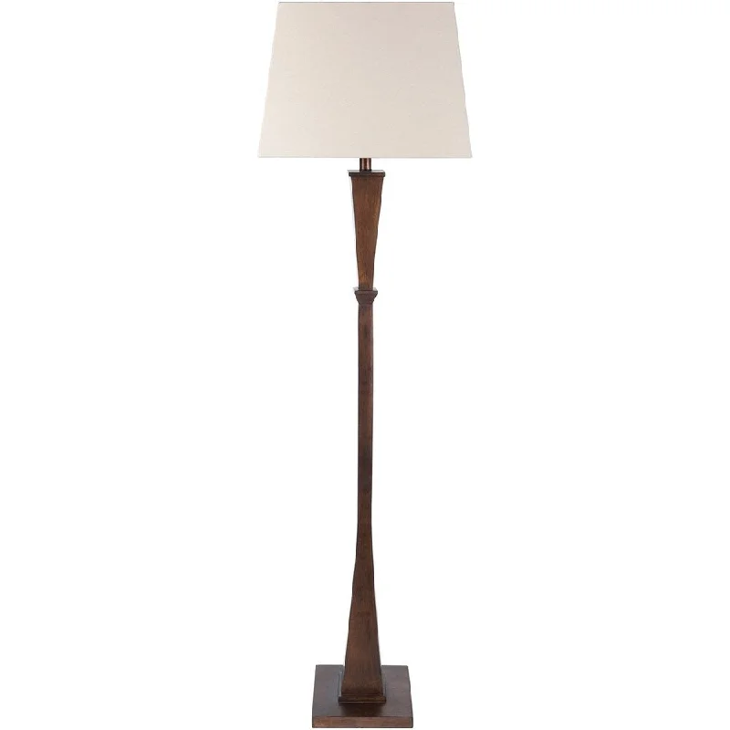 Modern Minimalist Floor Lamp for Contemporary Living RoomsDammeron Traditional Brown 62-inch Floor Lamp - 62"H x 16"W x 16"D Modern Minimalist Floor Lamp for Contemporary Living RoomsDammeron Traditional Brown 62-inch Floor Lamp - 62"H x 16"W x 16"D